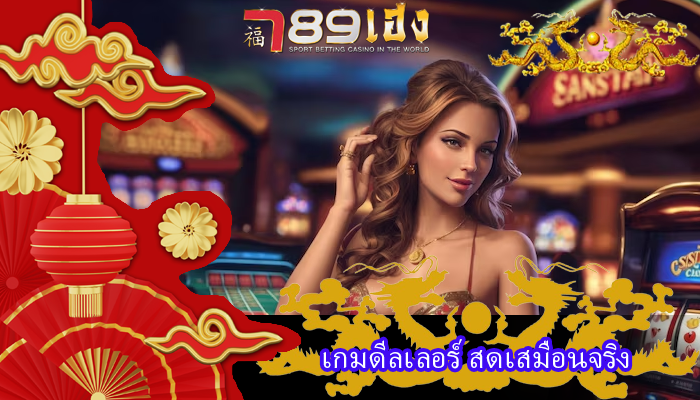 เกมดีลเลอร์ สดเสมือนจริง