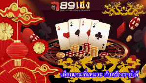 เลือกเกมที่เหมาะ กับสร้างรายได้
